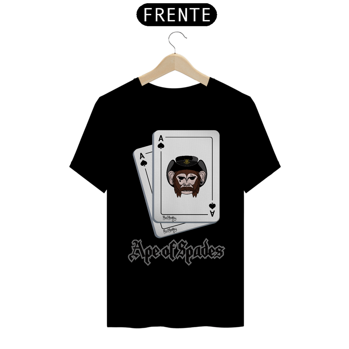 Nome do produto: Camiseta Ape of Spades