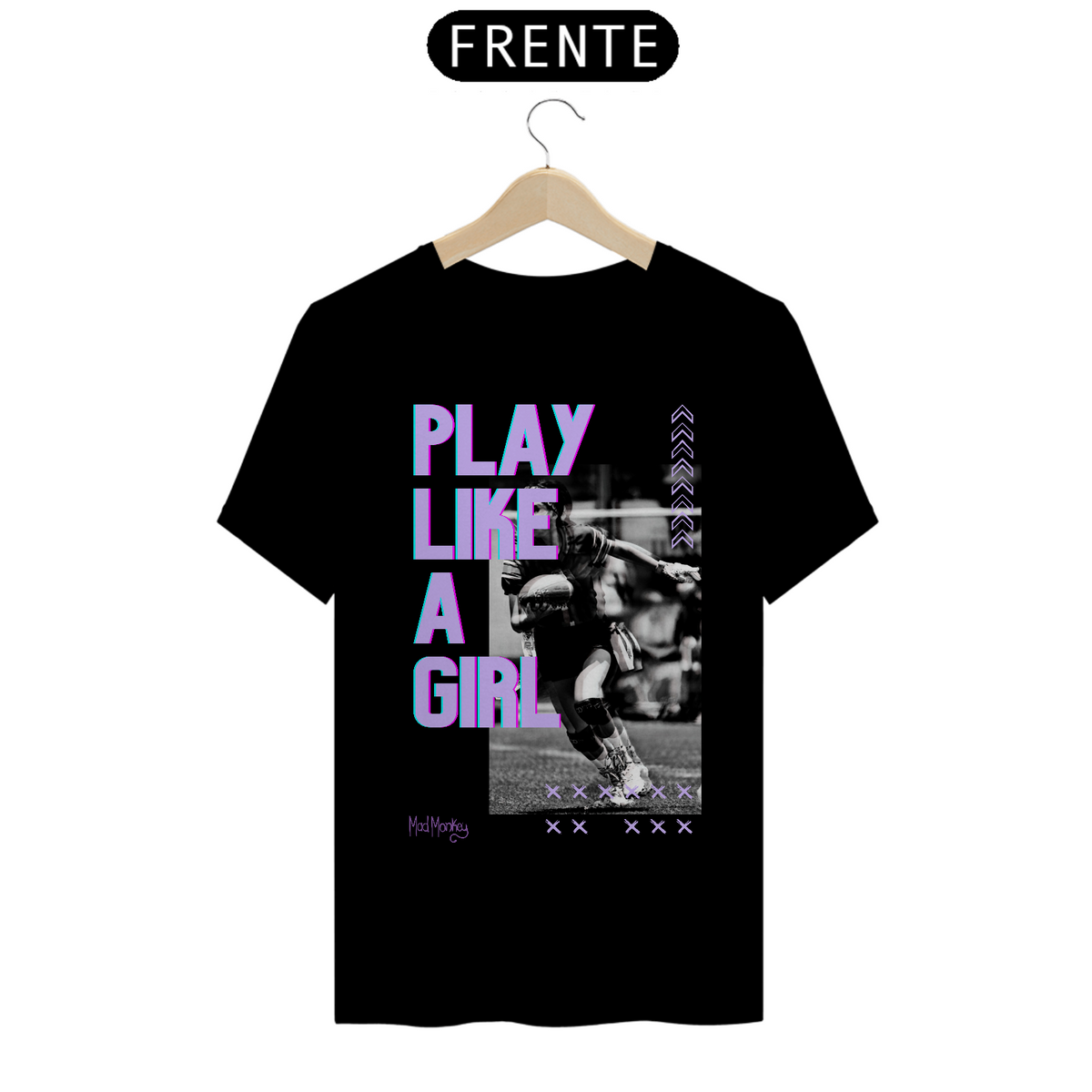 Nome do produto: Camiseta Play Like a Girl