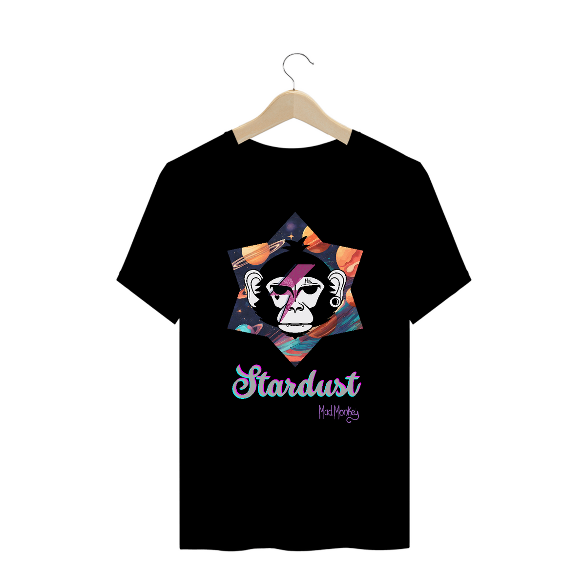 Nome do produto: Camiseta Plus Size Stardust