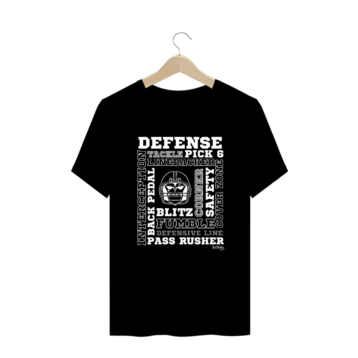 Nome do produto: Camiseta Plus size Football Defense