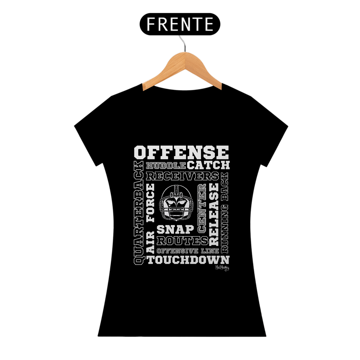 Nome do produto: Baby Look Football Offense