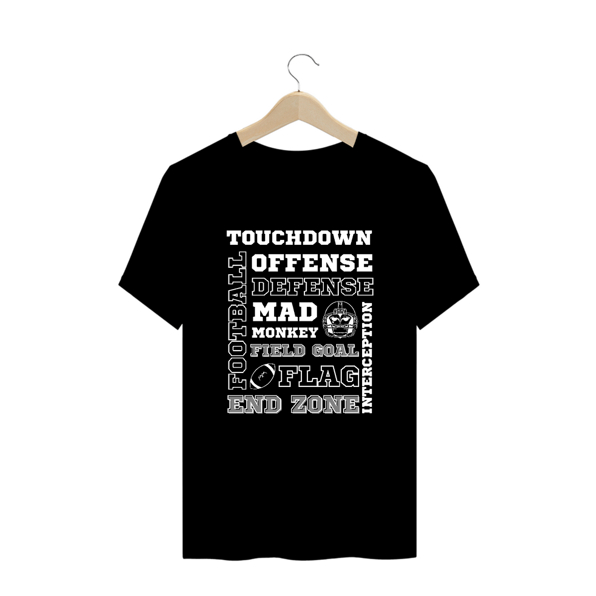 Nome do produto: Camiseta plus Size Touchdown