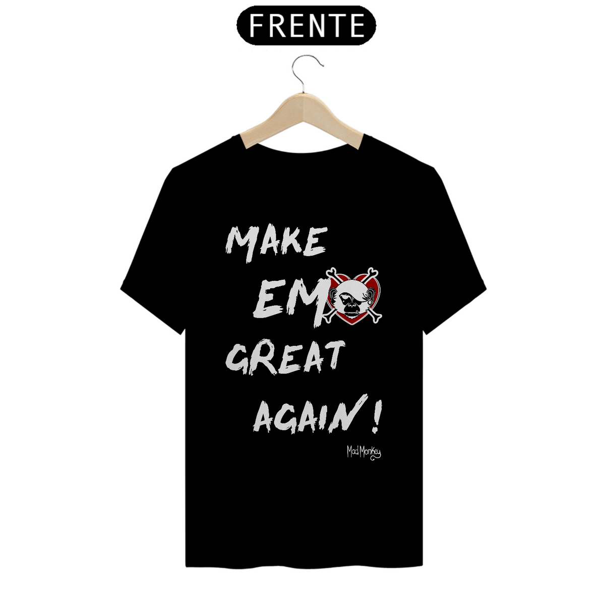 Nome do produto: Camiseta Make Emo Great Again