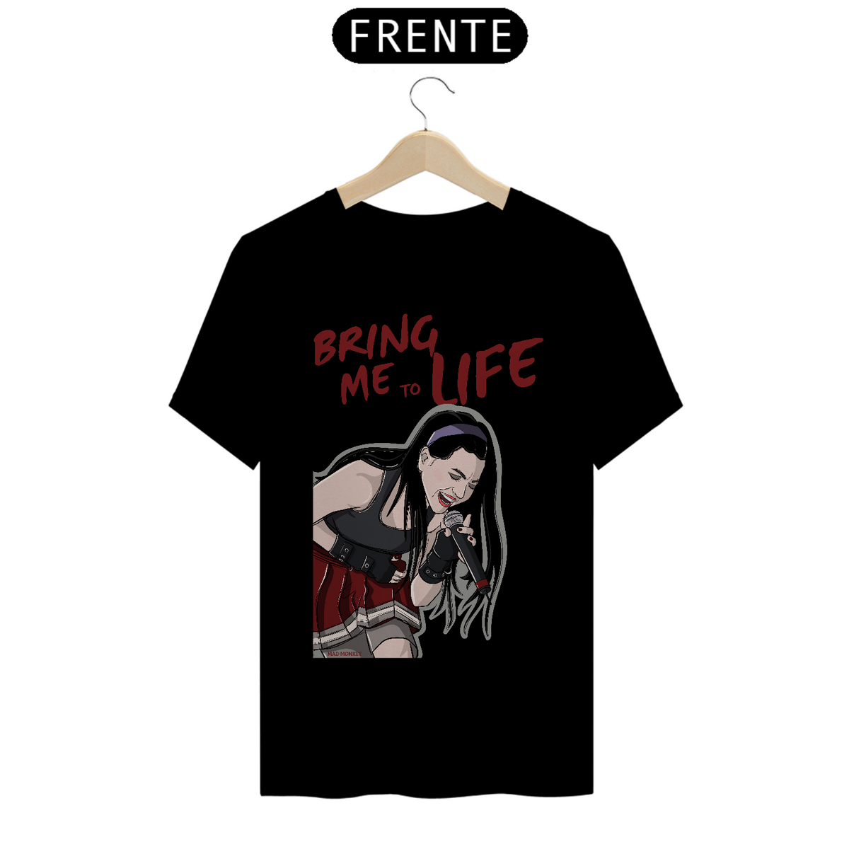 Nome do produto: Camiseta Amy Lee - Bring Me to Life