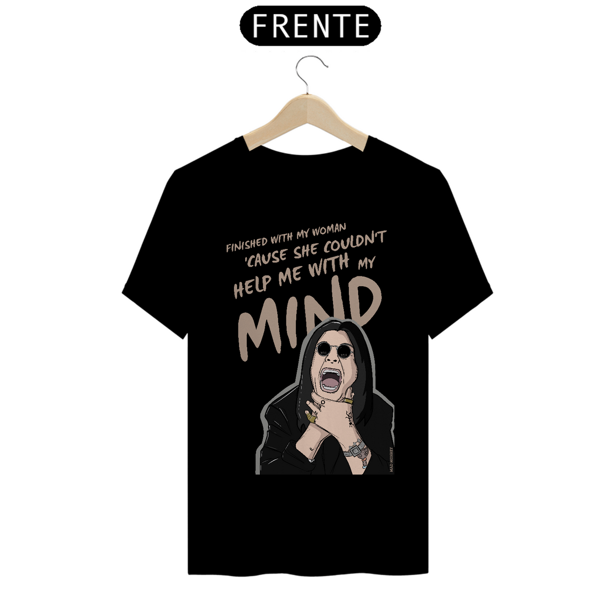 Nome do produto: Camiseta Ozzy Osbourne - Paranoid