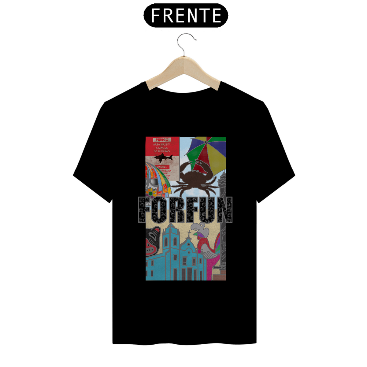 Nome do produto: Camiseta FORFUN Recife