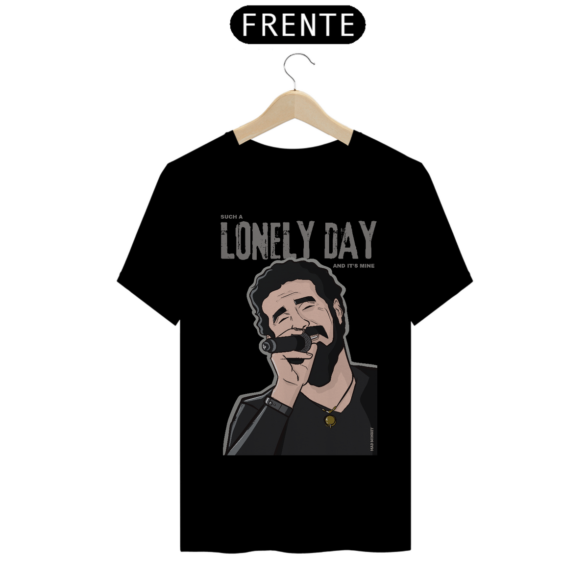 Nome do produto: Camiseta System of a Down (Serj Tankian) - Lonely Day 2