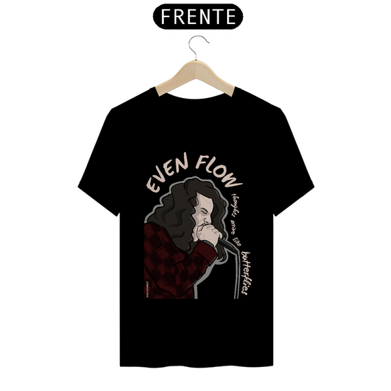 Camiseta Eddie Vedder (Pearl Jam) - Even Flow