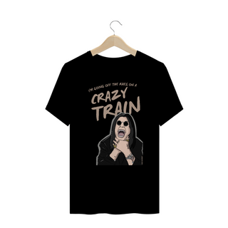 Camiseta Plus Size Ozzy Osbourne - Crazy Train
