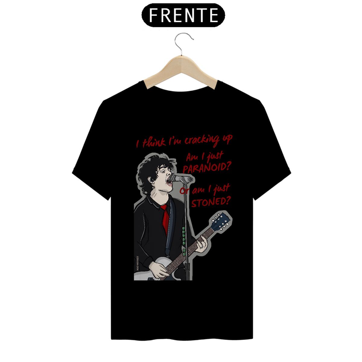 Nome do produto: Camiseta Billie Joe (Green Day) - Basket Case
