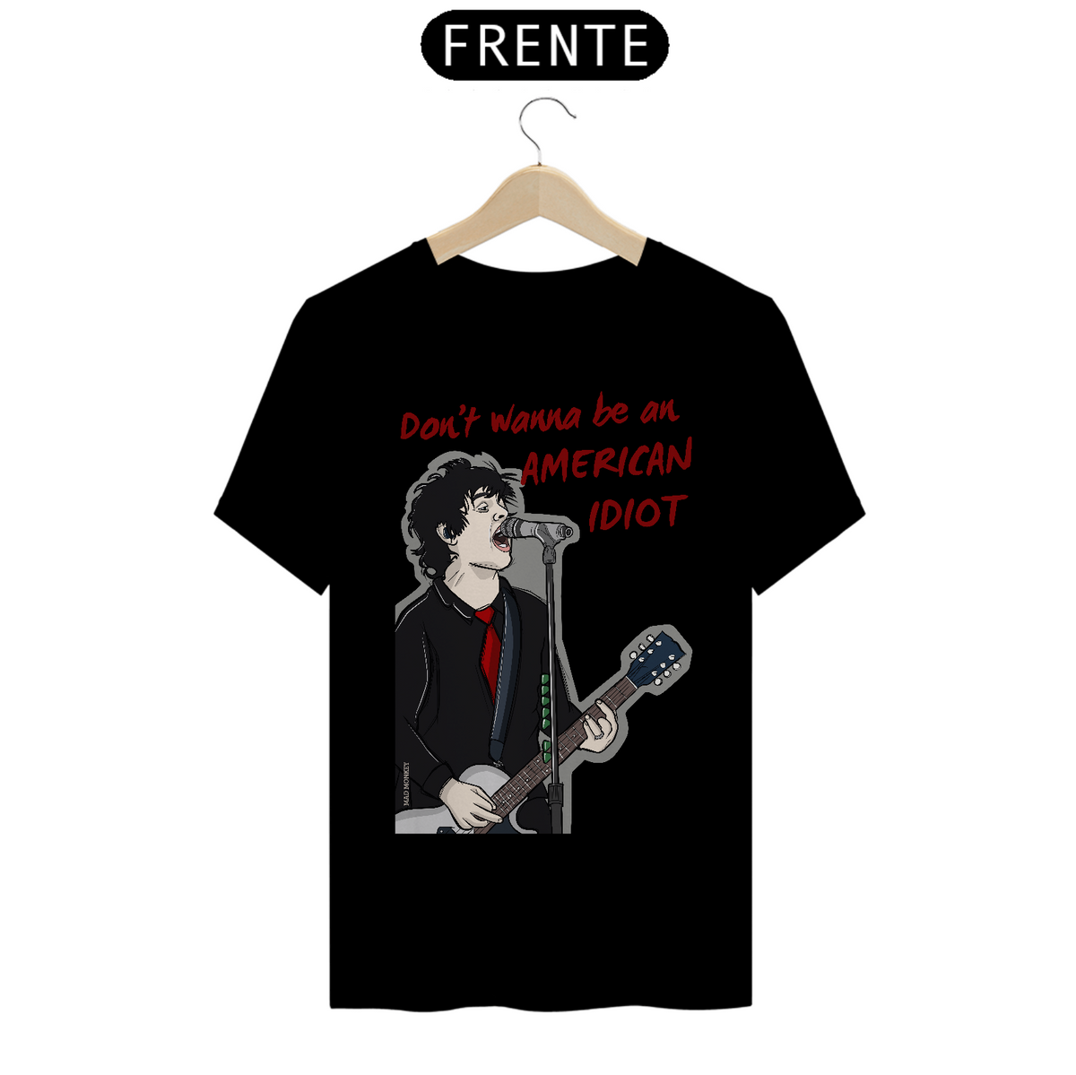 Nome do produto: Camiseta Billie Joe (Green Day) - American Idiot