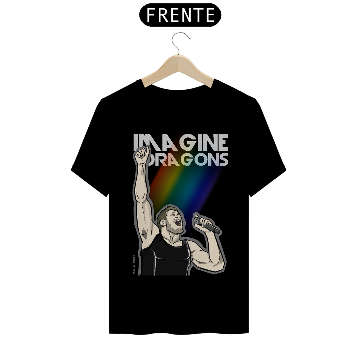 Nome do produto: Camiseta Imagine Dragons 