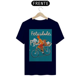 Nome do produtoCamiseta Felicidade é Pedalar