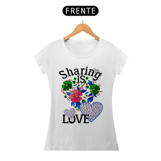 Nome do produtoCamiseta sharing is love