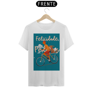 Nome do produtoCamiseta Felicidade é Pedalar