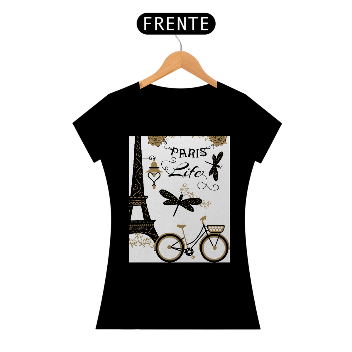 Nome do produto: Camiseta Bike Paris