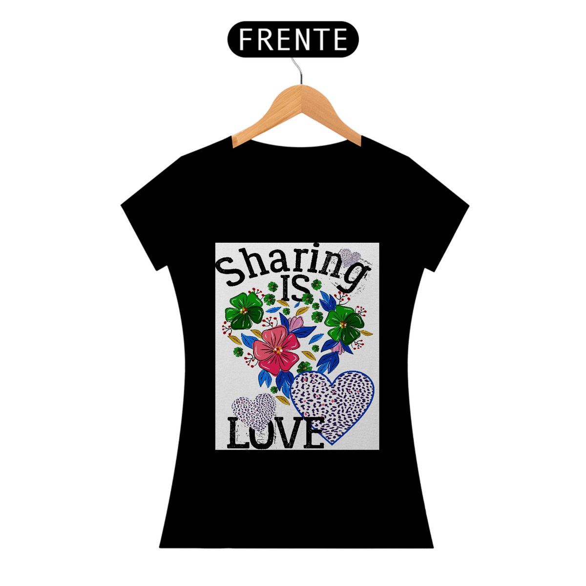 Nome do produto: Camiseta sharing is love