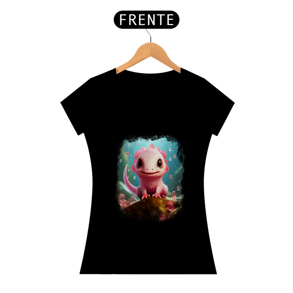 Nome do produto: Camiseta Axolote Filhote