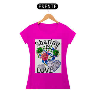 Nome do produtoCamiseta sharing is love