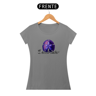 Nome do produtoT-Shirt BABY LOOK | DENDRASTER logo - mod. 02