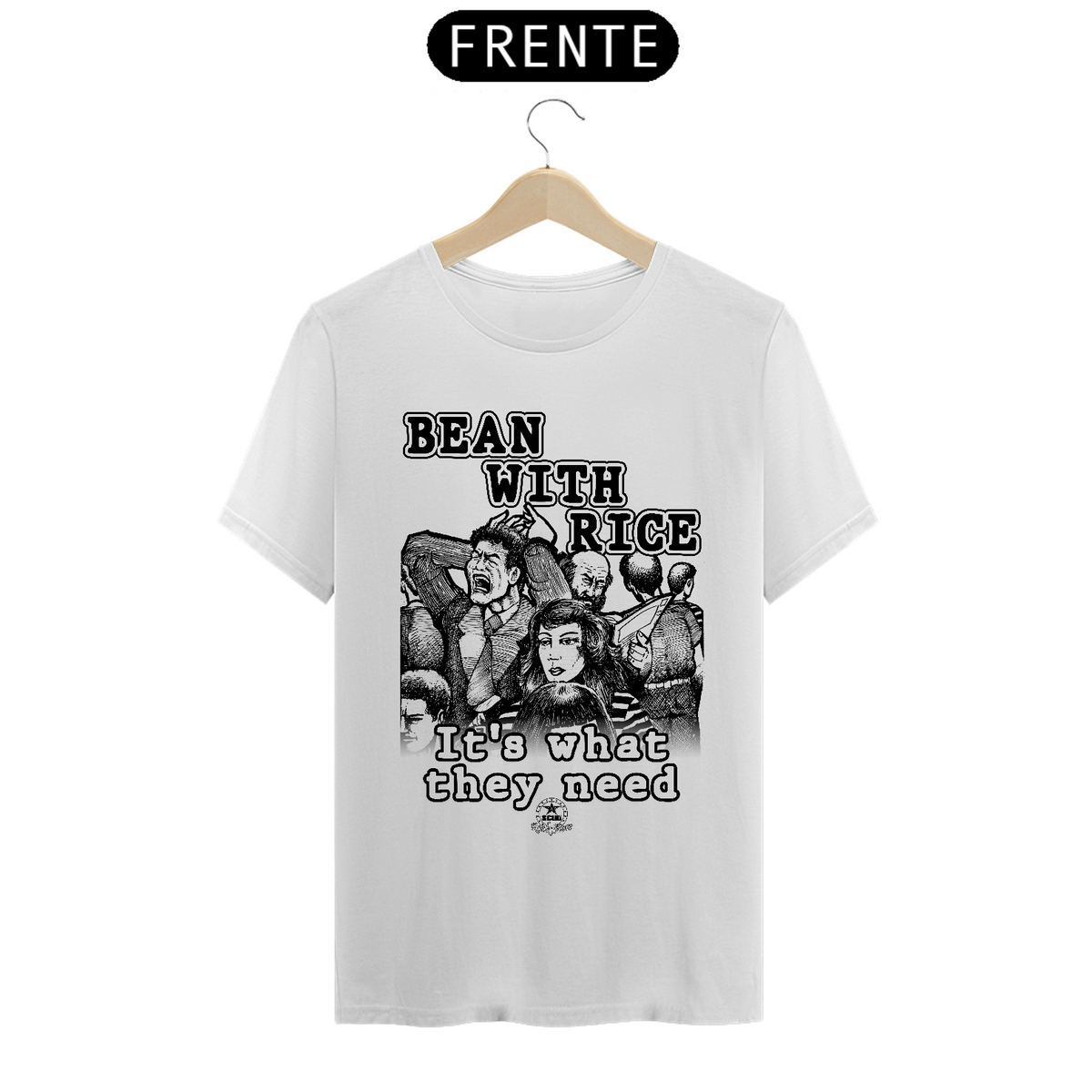 Nome do produto: T-Shirt QUALITY | SCUD - Bean With Rice 1993 (lyric)
