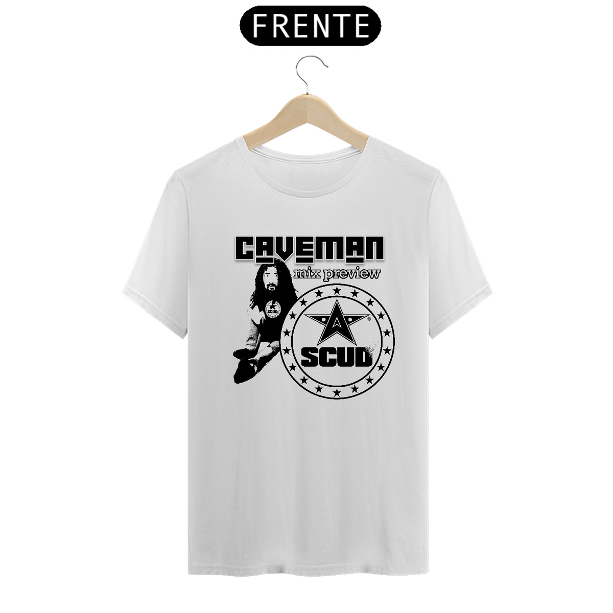 Nome do produto: T-Shirt QUALITY | SCUD - Caveman (mix preview) - single