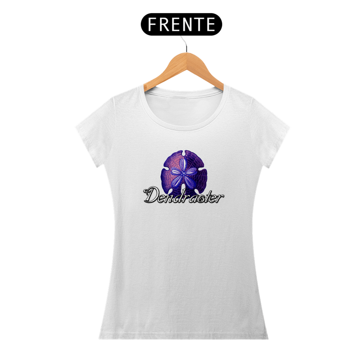 Nome do produto: T-Shirt BABY LOOK | DENDRASTER logo - mod. 02