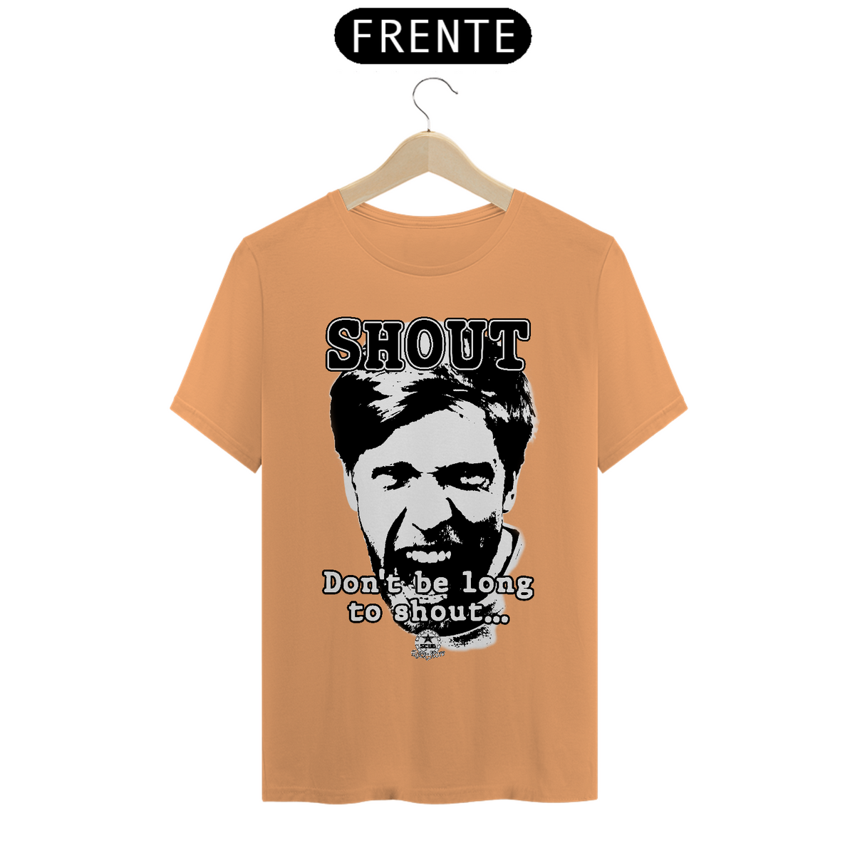 Nome do produto: T-Shirt ESTONADA | SCUD - Shout (lyric) - man