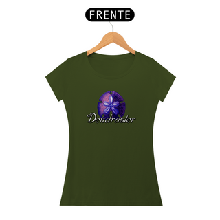 Nome do produtoT-Shirt BABY LOOK | DENDRASTER logo - mod. 02