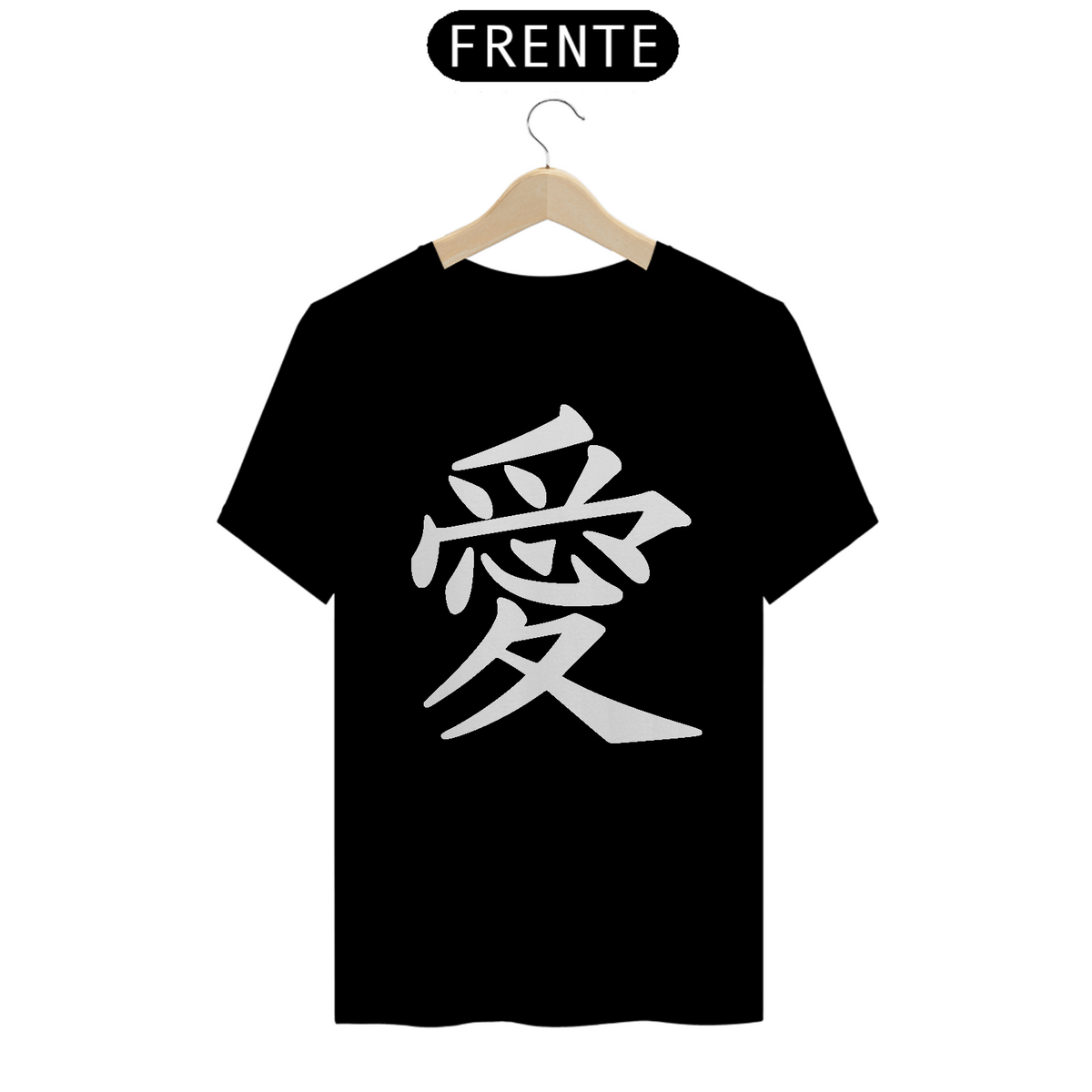 Nome do produto: Camiseta Amor em Japonês