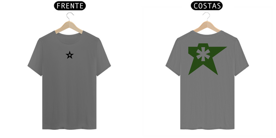 T-Shirt ZONA WILD WEST star - green