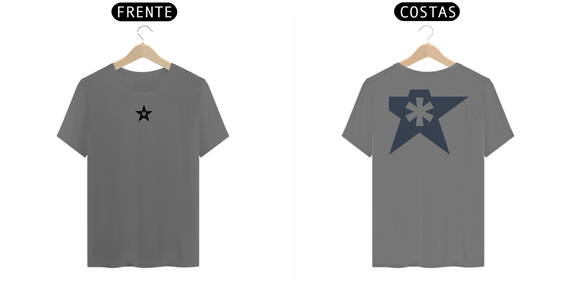 T-Shirt ZONA WILD WEST star - night grey