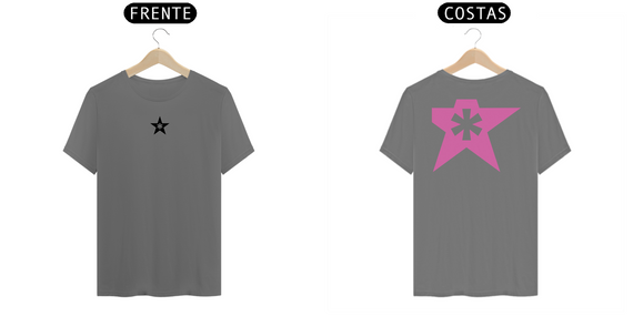 T-Shirt ZONA WILD WEST star - pink
