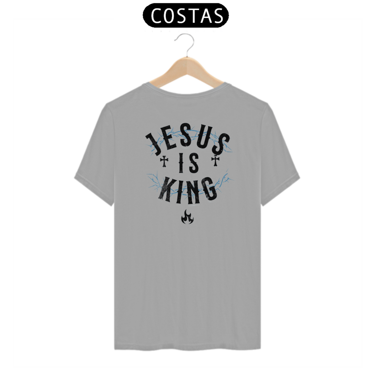 Nome do produto: JESUS IS KING T-shirt 