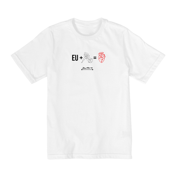 Camisa jiu-jitsu é minha paixão (Infantil de 10 a 14 anos) Letra preta