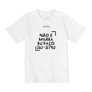 Nome do produtoCamisa não é marra (Infantil de 10 a 14 anos) Letra preta