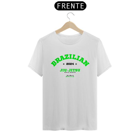 Camisa Brazilian jiu-jitsu 2024 (Letra verde)