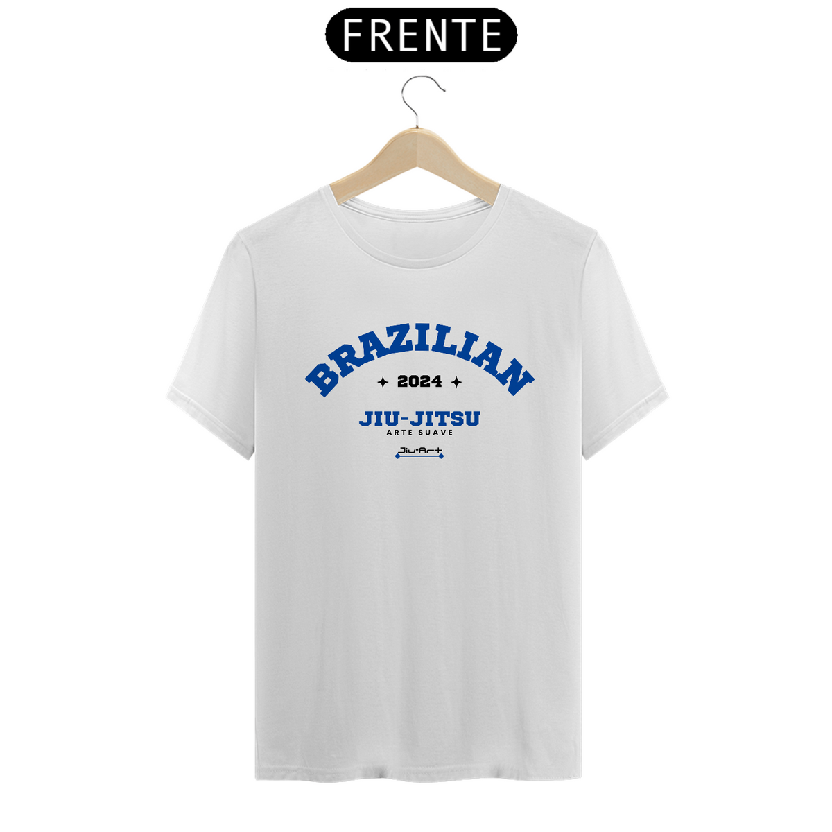 Nome do produto: Camisa Brazilian jiu-jitsu 2024 (Letra azul)