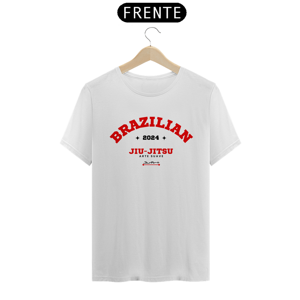 Nome do produto: Camisa Brazilian jiu-jitsu 2024 (Letra vermelha)