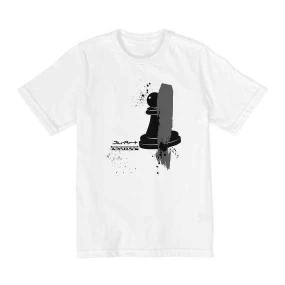 Camisa Xadrez, faixa cinza ( Infantil de 02 a 08 anos)