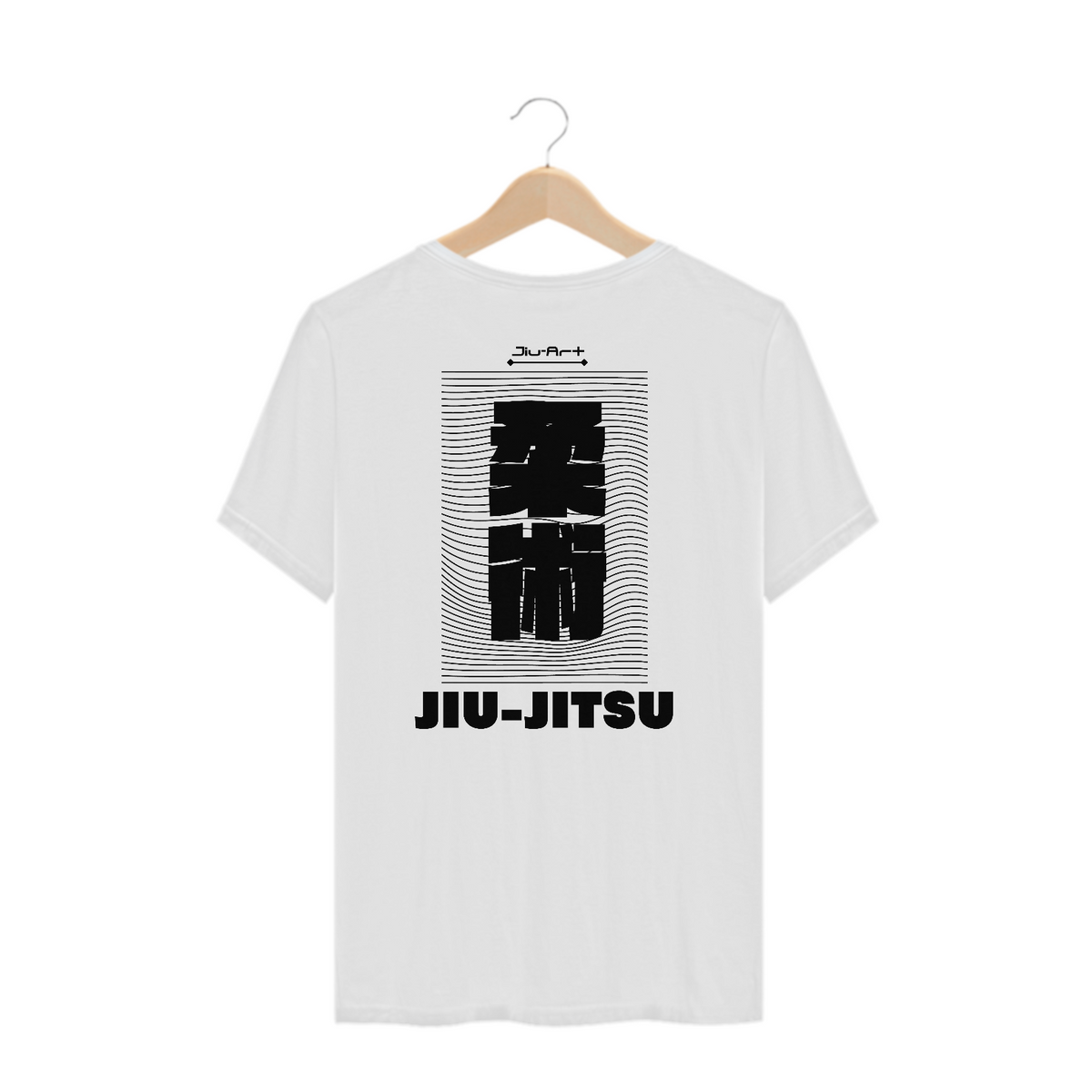 Nome do produto: Camisa Plus Size - Japan Jiu-arte (Letra preta)