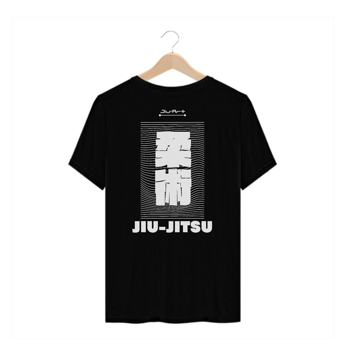 Nome do produto: Camisa Plus Size - Japan Jiu-arte (Letra brana)