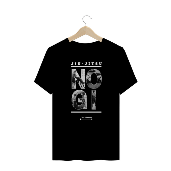 Camisa Plus Size Jiu-Art NoGi (Letra branca)