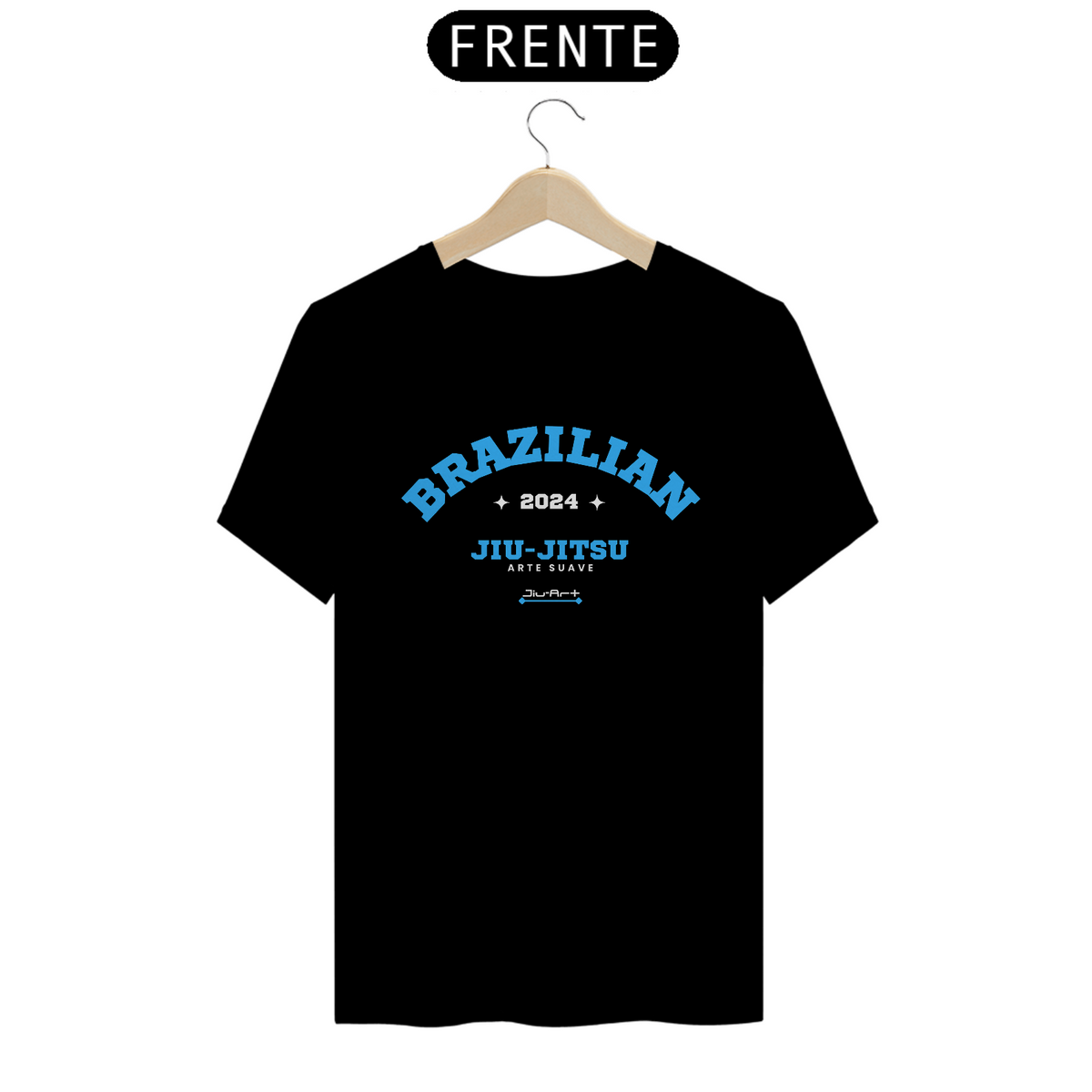 Nome do produto: Camisa Brazilian jiu-jitsu 2024 (Letra azul)