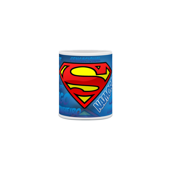 Caneca Porcelana Superman