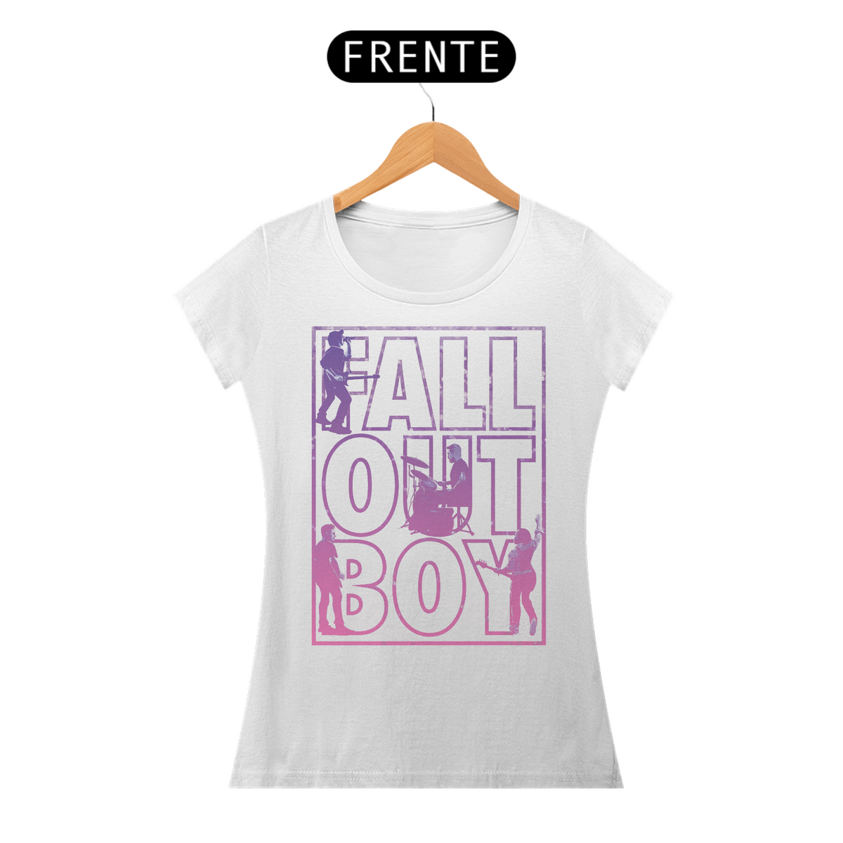 Nome do produto: Fall Out Boy - Baby Look