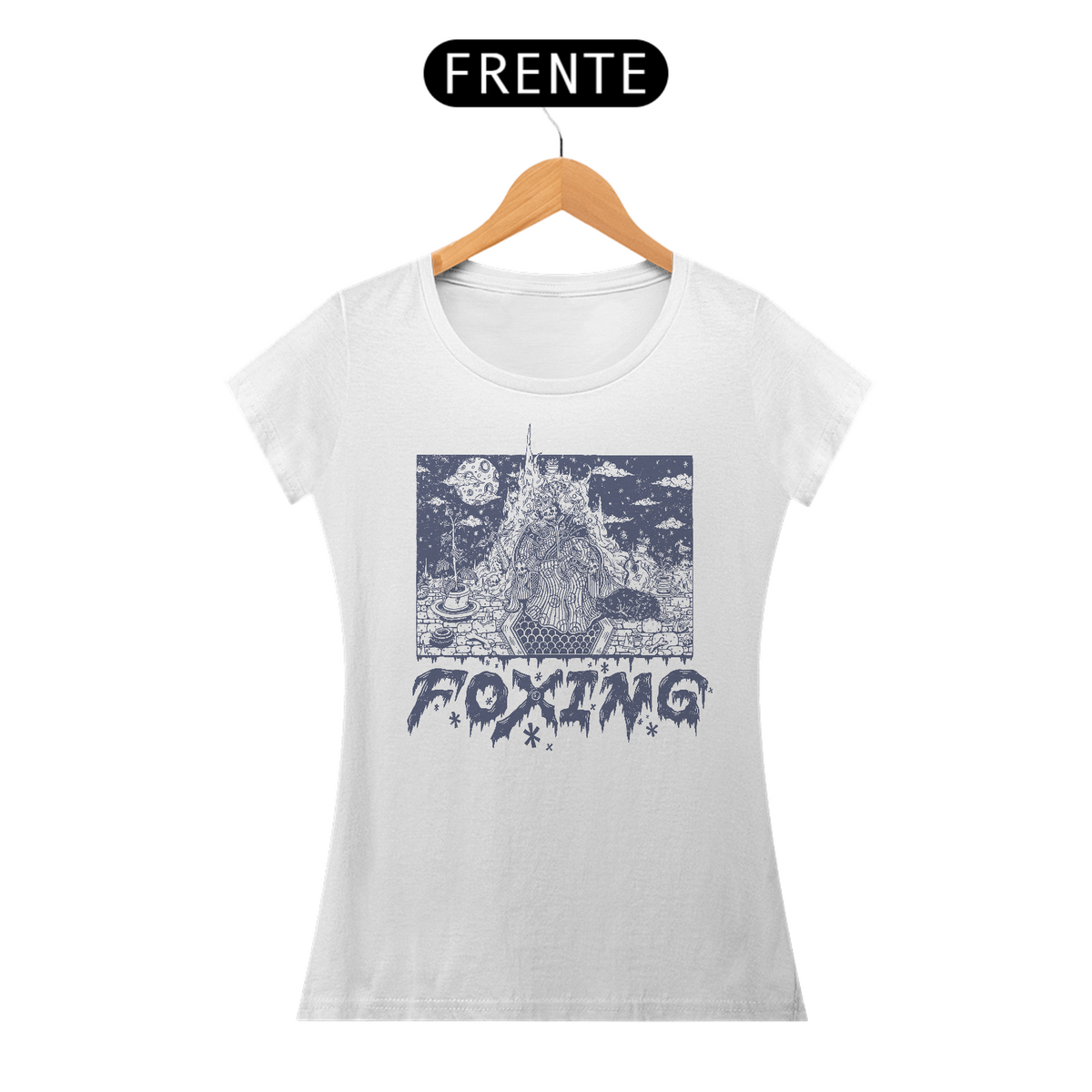 Nome do produto: Foxing - Baby Look