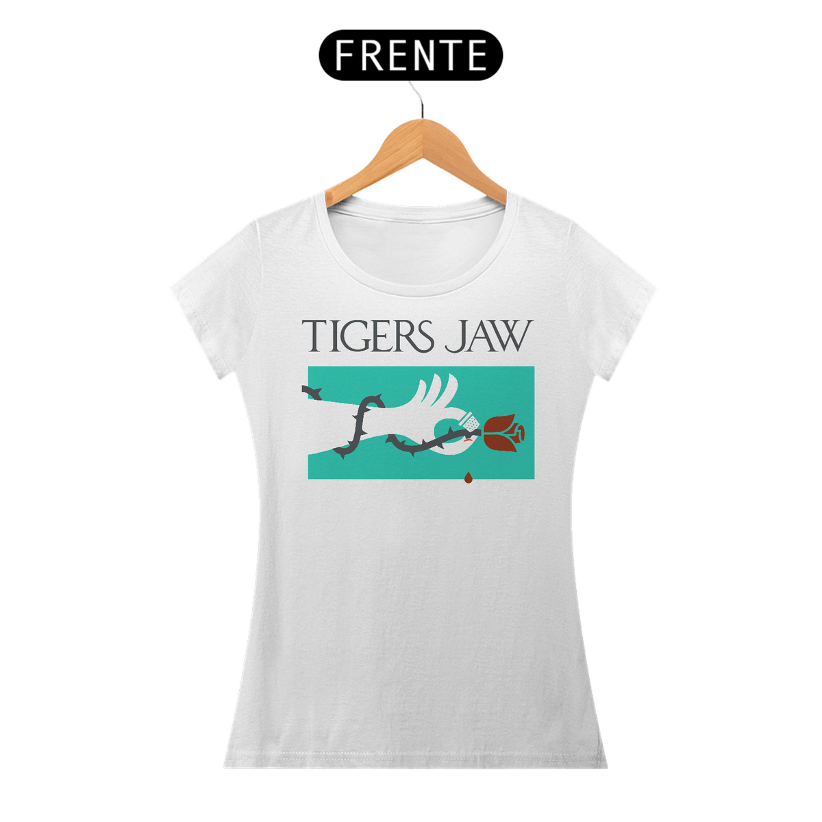 Nome do produto: Tigers Jaw - Baby Look