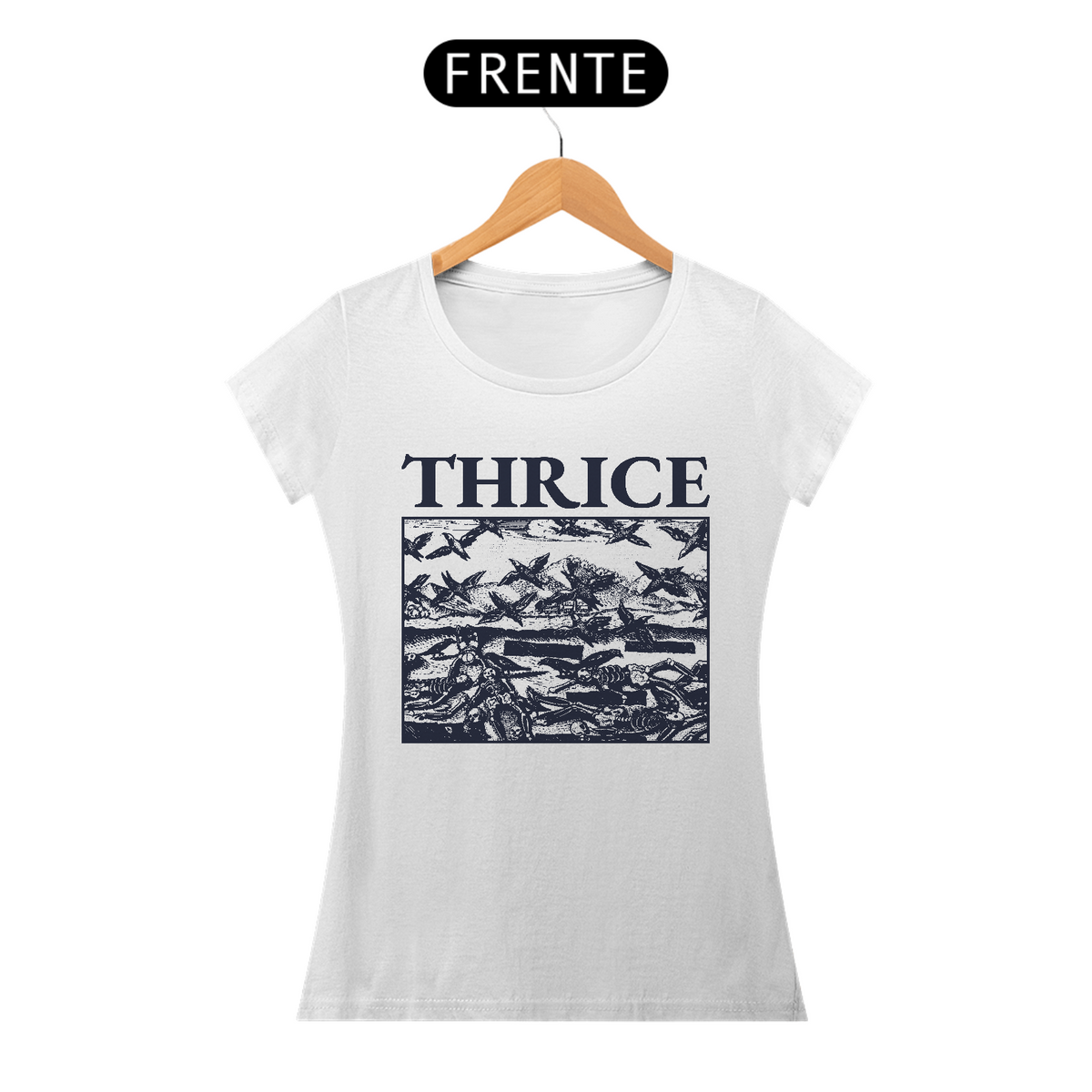 Nome do produto: Thrice - Baby Look