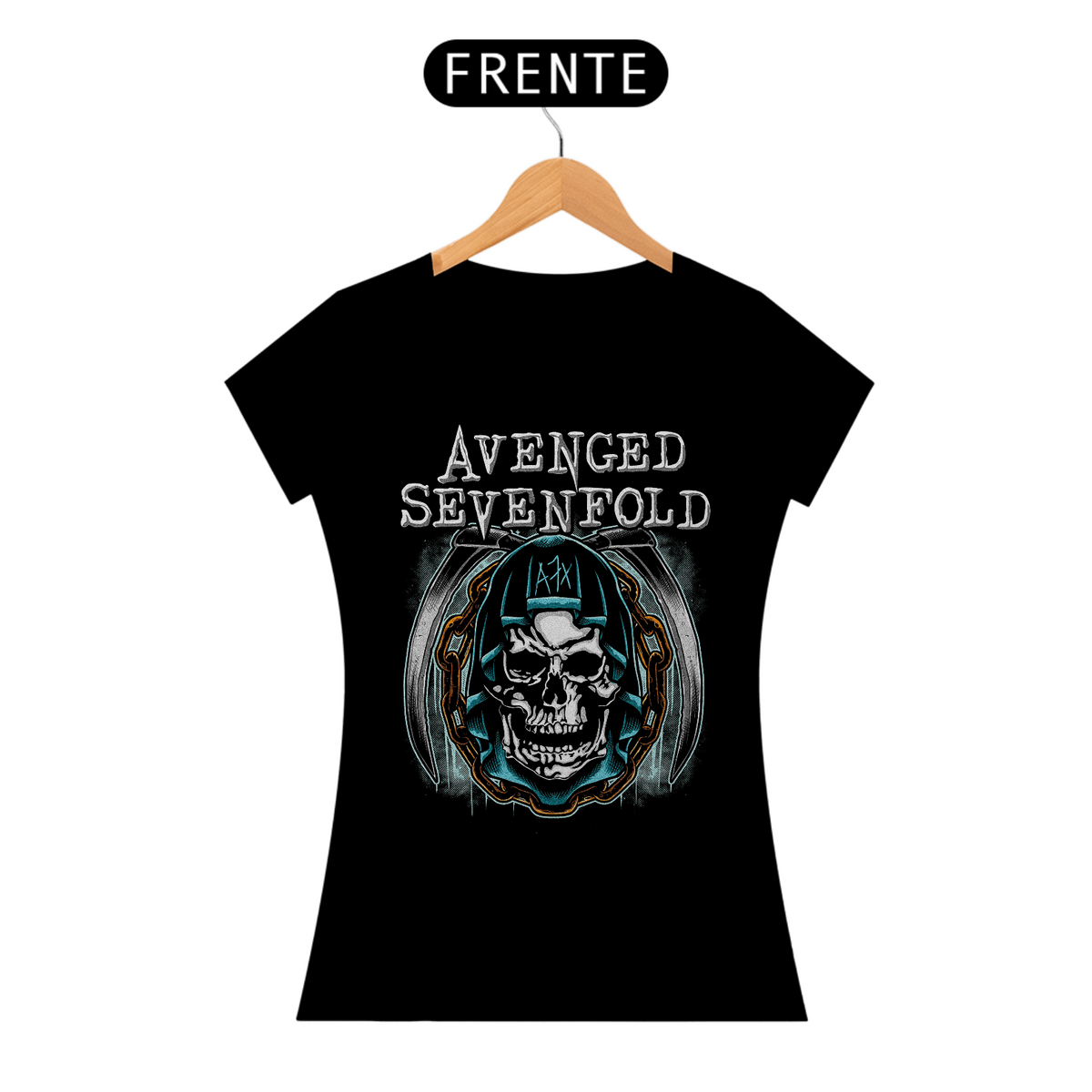 Nome do produto: Avenged Sevenfold - Baby Look
